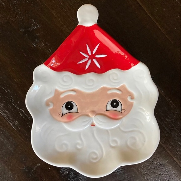 Johanna Parker Santa cookie plate Mrs Claus teapot - Picture 2 of 6